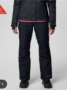 Columbia Black Insulated Women’s Snow Pants